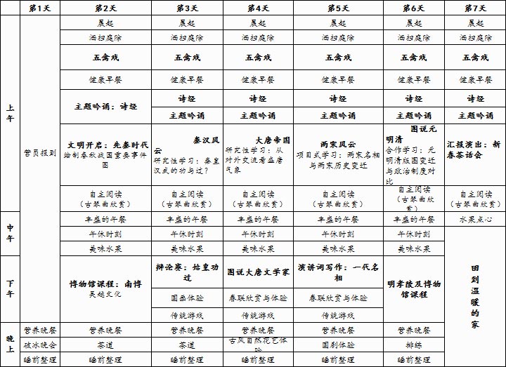冬令營